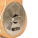 Gold Tone Tenor-scale curly maple resonator ukulele with bag