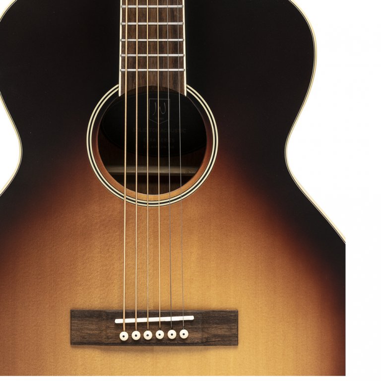 JN Guitars - Acoustic baritone guitar with solid cedar top, EZRA series