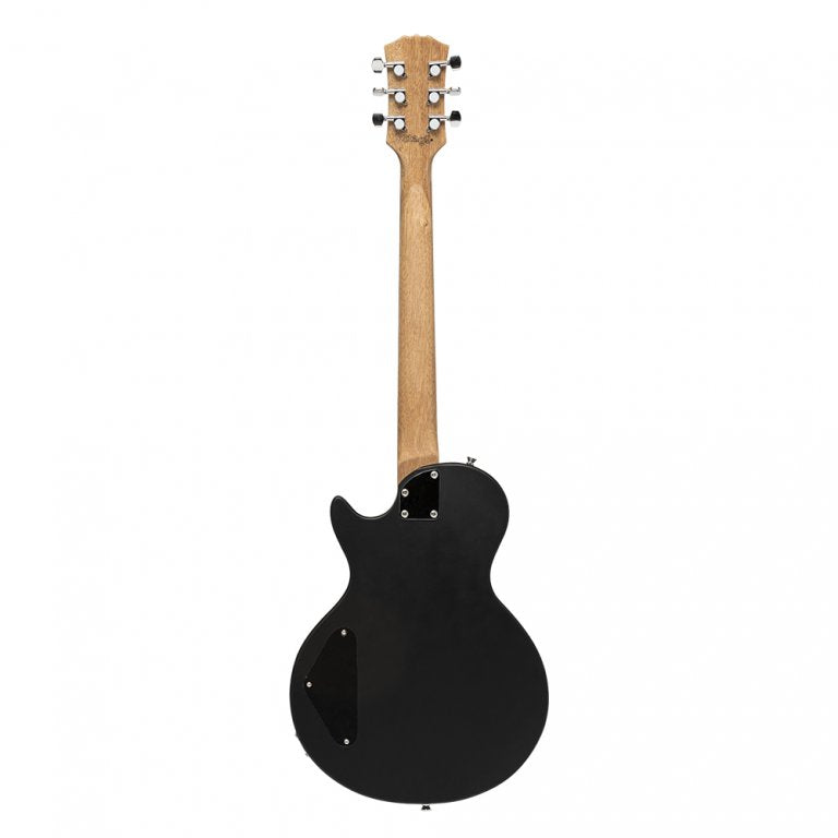 Stagg - Standard Series, electric guitar with solid Mahogany body flat top - Black