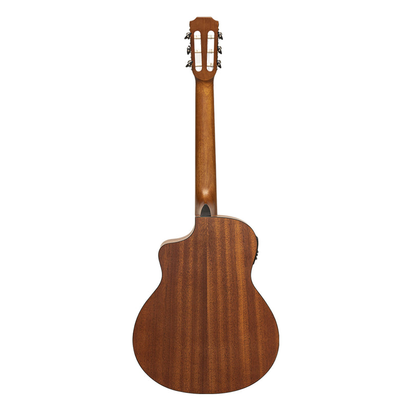 Electric-Classical Guitar with Sapelli Top, Oloroso Series - Natural