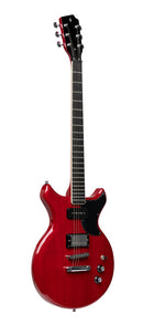 Stagg Electric guitar, Silveray series, DC model, with solid mahogany body and double cutaway