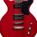 Stagg Electric guitar, Silveray series, DC model, with solid mahogany body and double cutaway