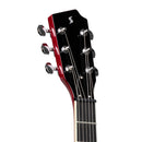 Stagg Electric guitar, Silveray series, DC model, with solid mahogany body and double cutaway