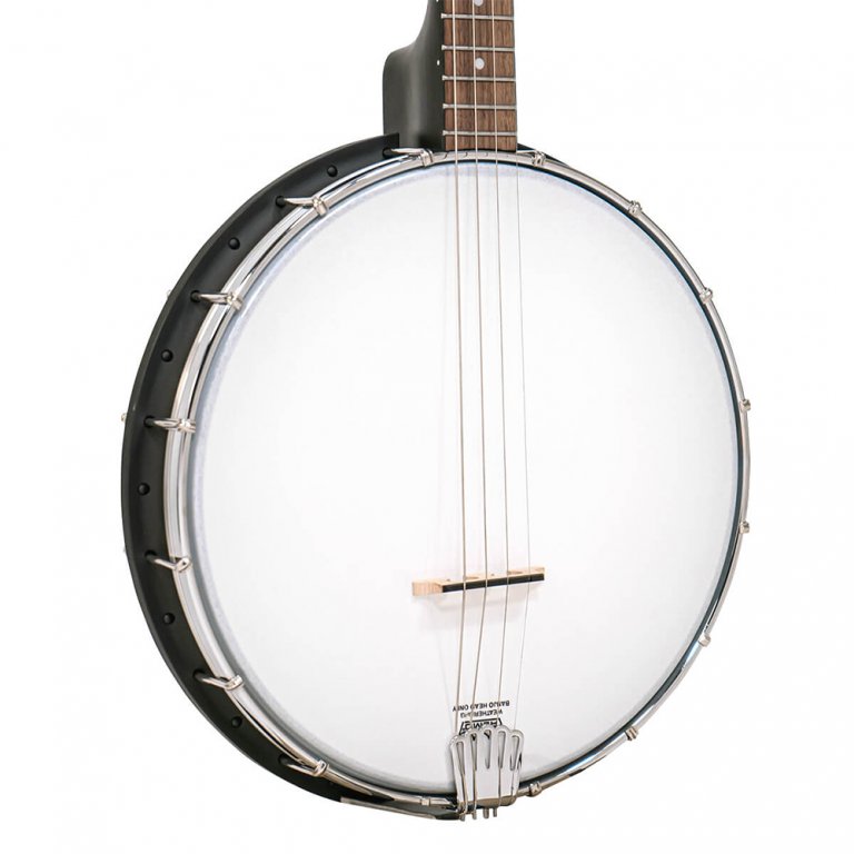 Acoustic composite 4-string openback Irish tenor banjo with gig bag