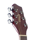 Stagg 4/4 sunburst auditorium acoustic guitar with basswood top