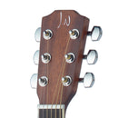 JN Guitars Asyla series 4/4 dreadnought acoustic guitar with solid spruce top, left-handed model