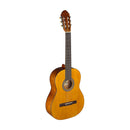 Stagg 4/4 natural-coloured classical guitar with linden top