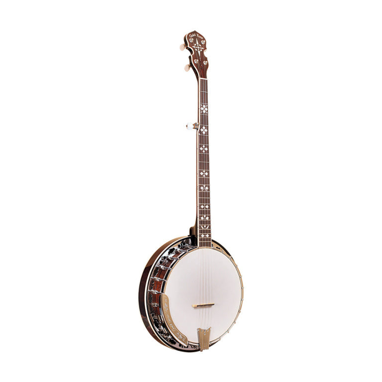 Gold Tone 5-string Bluegrass banjo with flange and bag