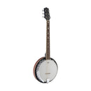 Stagg 6-string Deluxe Bluegrass Banjo w/ metal pot, guitar headstock & tuning