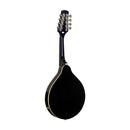 Stagg Black acoustic-electric bluegrass mandolin with nato top
