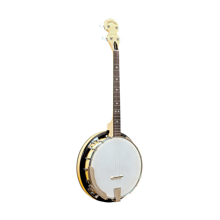 Gold Tone 4-string Cripple Creek tenor banjo with resonator and gigbag