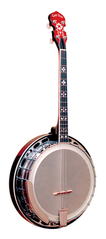 Gold Tone Irish tenor banjo with flange, case included