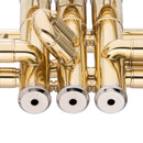 Stagg Bb Trumpet, ML-bore, Brass body material - clear lacquered