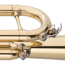 Stagg Bb Trumpet, ML-bore, Brass body material - clear lacquered
