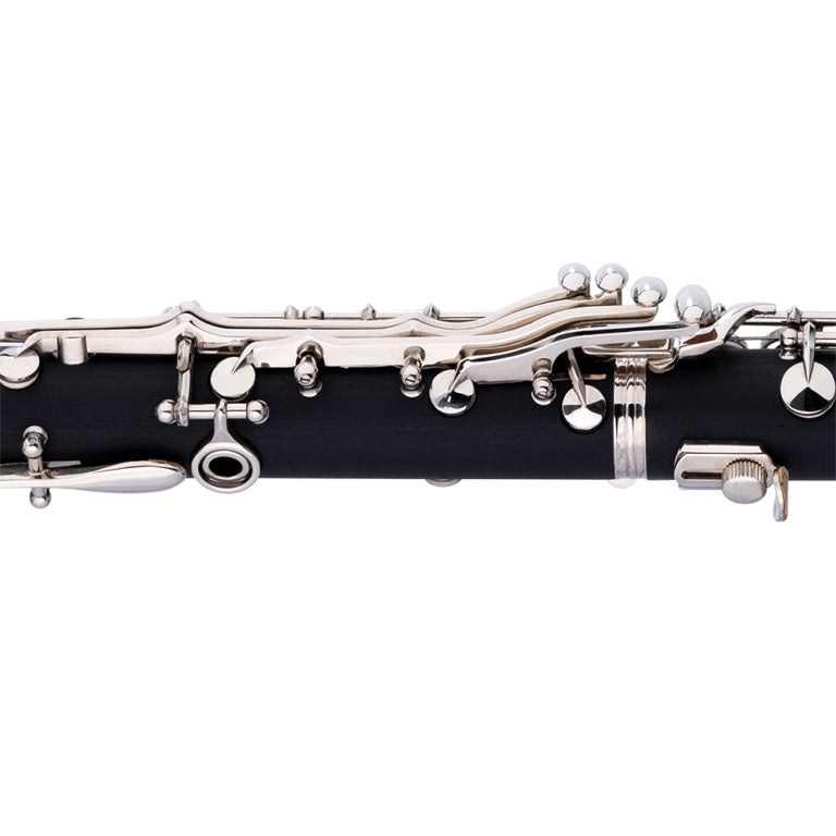 Stagg Bb clarinet, Boehm system, ABS body and nickel-plated keys and rings