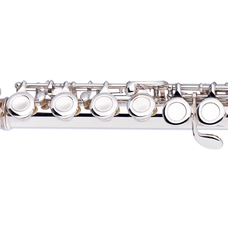 Stagg - C Flute - offset G, split E - Silver Plated