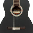 Stagg SCL70 classical guitar with spruce top, black