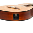 Stagg SCL70 classical guitar with spruce top and preamp, natural colour