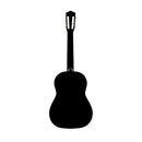 Stagg 4/4 classical guitar with linden top, black