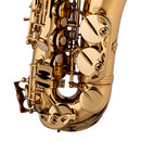 Stagg Eb alto saxophone, hand-engraved bell, with soft case