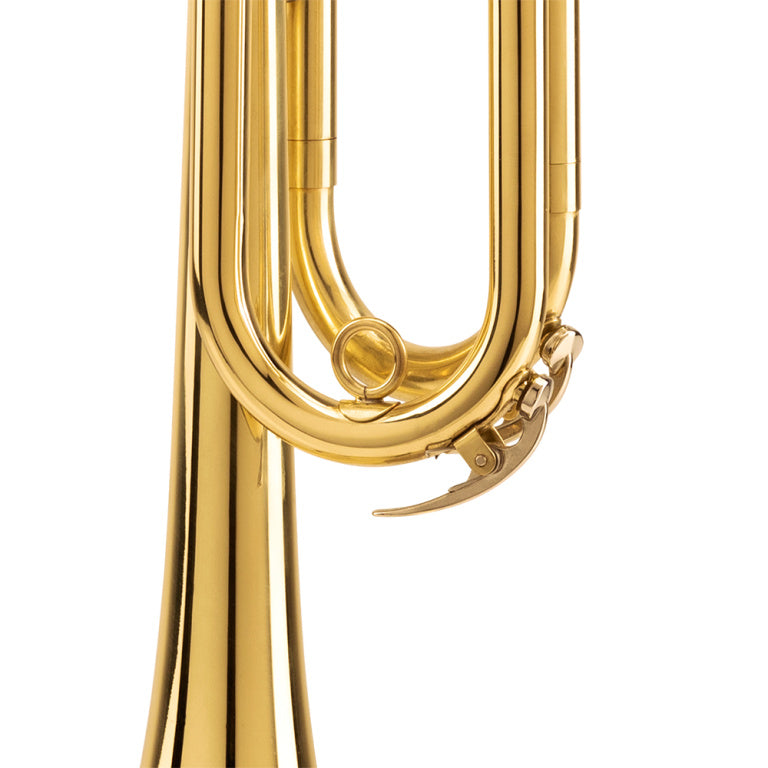 Stagg Eb Fanfare Trumpet Cavalry, body in brass - clear lacquered