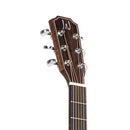 JN Guitars Cutaway acoustic-electric dreadnought guitar with solid mahogany top, Dovern series