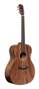 JN Guitars Acoustic auditorium guitar with solid mahogany top, Dovern series