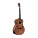JN Guitars Acoustic auditorium guitar with solid mahogany top, Dovern series