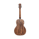 JN Guitars Acoustic-electric parlor guitar with solid mahogany top, Dovern series