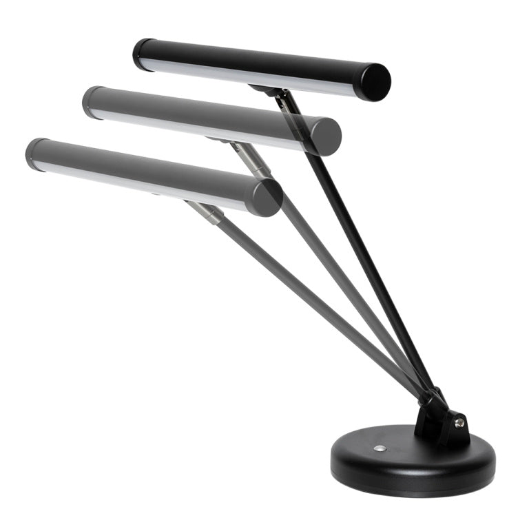 Stagg Black battery-powered or mains-operated LED piano or desk lamp - Black