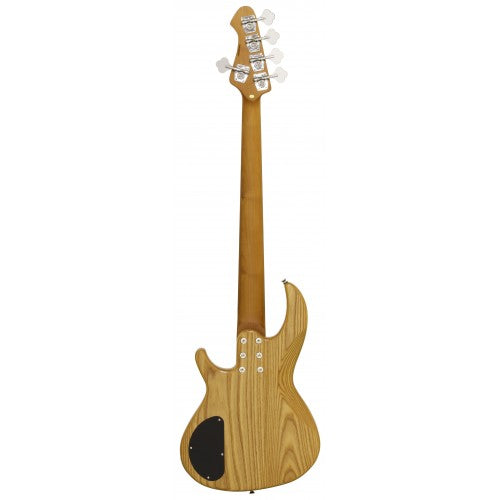 Aria Bass Guitar - 313 MK2/5 Detroit - Open-Pore Natural