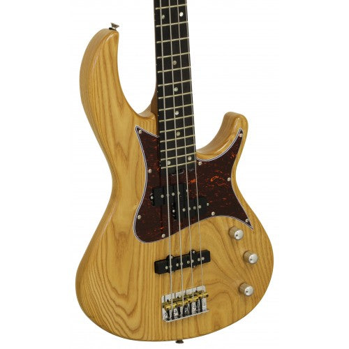 Aria Bass Guitar - 313 MK2 Detroit - Open-Pore Natural