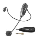 Stagg 2.4 GHZ wireless headset microphone set (with transmitter and receiver)