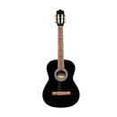 Stagg SCL60 classical guitar with spruce top, black