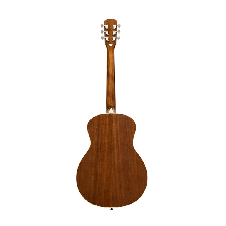 JN Guitars Acoustic travel guitar with solid spruce top, Bessie series - Cherry Burst