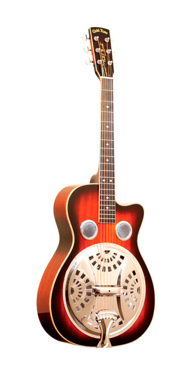 Gold Tone Paul Beard signature resophonic guitar, round neck, cutaway