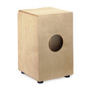 Stagg Standard-sized birch cajón with red front board finish