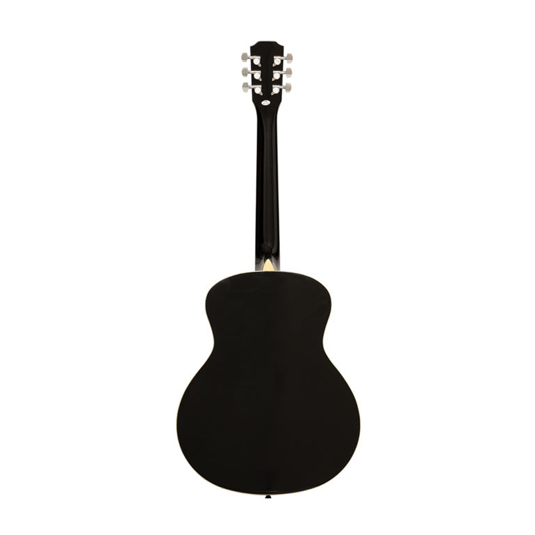 JN Guitars Acoustic travel guitar with solid spruce top, Bessie series - Black