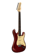 Stagg Standard "S" electric guitar - Candy Apple Red