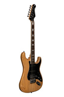 Stagg Electric guitar with solid alder body - Natural
