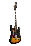 Stagg Electric guitar with solid alder body - Sunburst