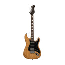 Stagg Electric guitar with solid alder body - Natural