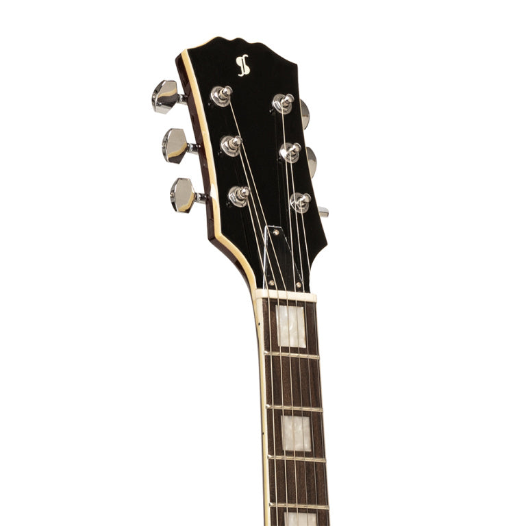 Stagg Standard Series, electric guitar with solid Mahogany body  - Sunburst