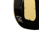 Stagg Standard Series, electric guitar with solid Mahogany body archtop - Black