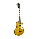 Stagg Standard Series, electric guitar with solid Mahogany body archtop - Gold