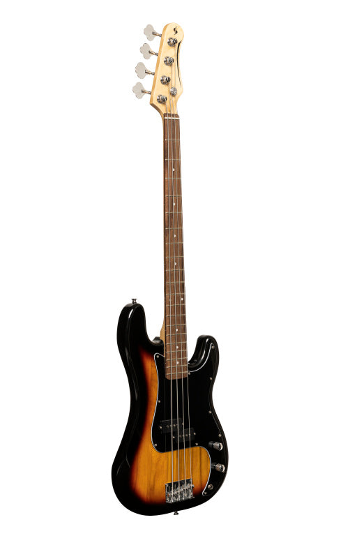 Stagg Standard "P" electric bass guitar - Sunburst (High Gloss)