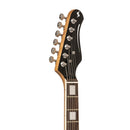Stagg Electric guitar with solid alder body - Black