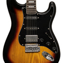 Stagg Electric guitar with solid alder body - Sunburst