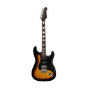 Stagg Electric guitar with solid alder body - Sunburst