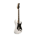 Stagg Electric guitar with solid alder body - White Blond